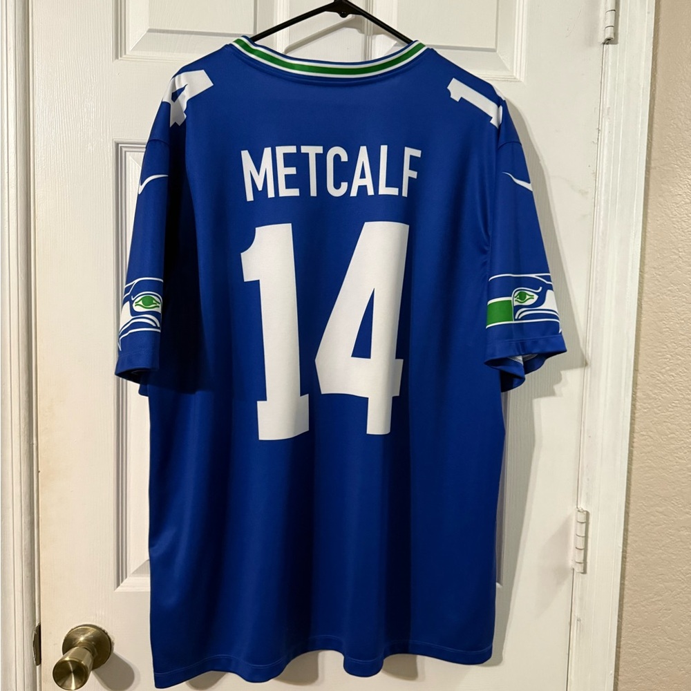 DK Metcalf Throwback Number 14 Jersey size 2XL